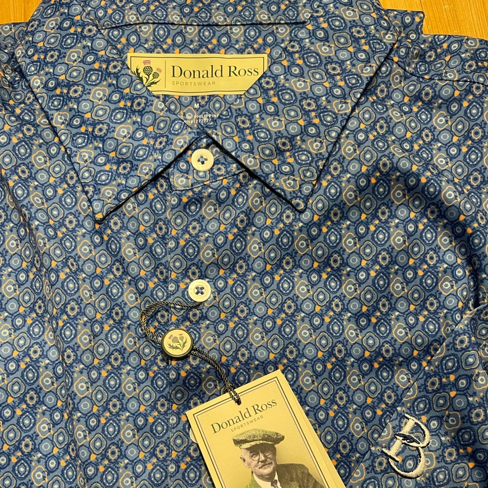 NWT Donald Ross Golf Shirt